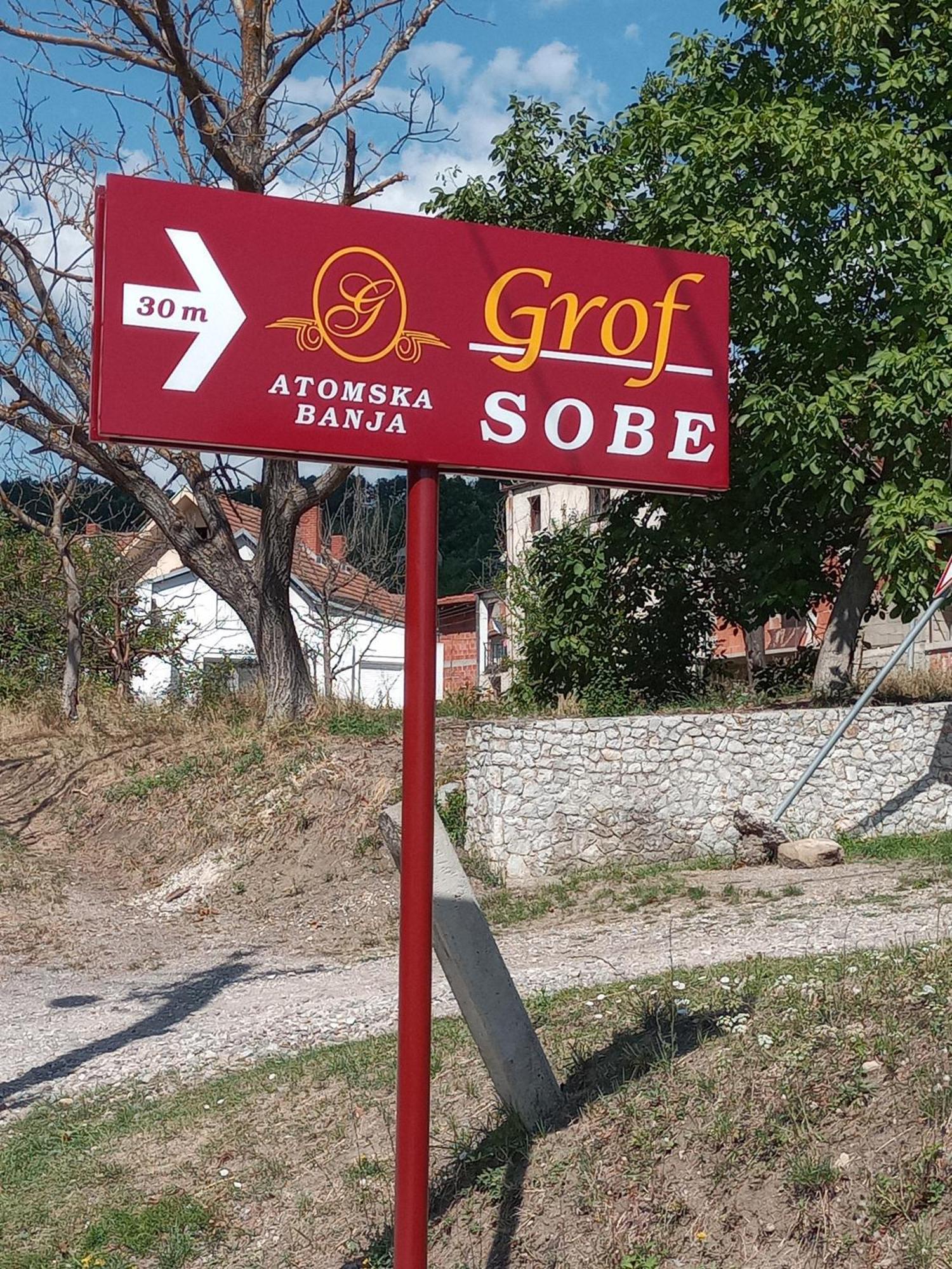 Banja Gornja Trepca-Smestaj Grof Екстер'єр фото